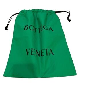 Bottega Veneta Green Drawstring Dust Bag